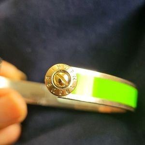 Henri Bendel bracelet, lime green new with price tag on it.